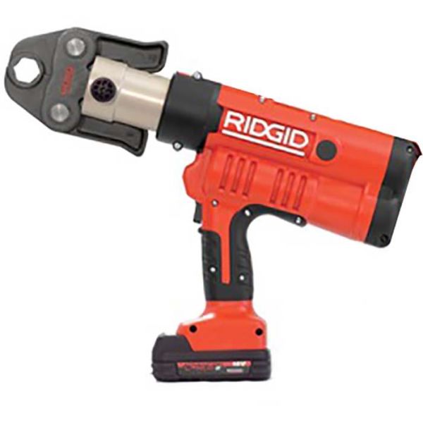 RP 340-B Ridgid Pressmaskin Med TH16–20–26, Batteri Och Laddare ...